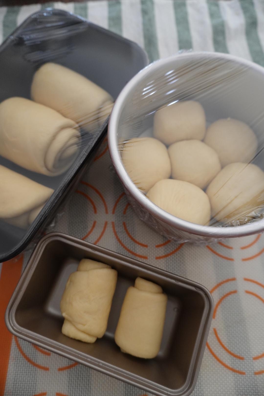 纯奶手撕吐司的做法 步骤1