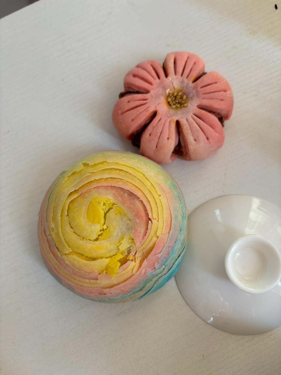 🌈免揉，免松弛，超高颜值小马宝莉彩虹蛋黄酥（含详细操作视频）