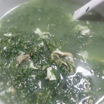 艾草菜汤