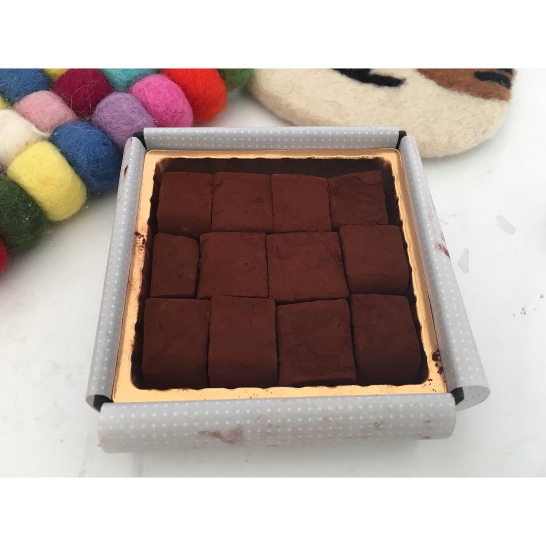 这个生巧克力的方子，简单简单最简单