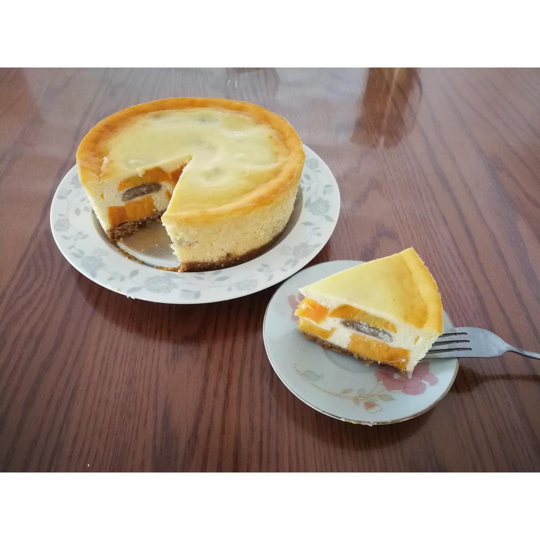 红薯板栗奶酪蛋糕—秋冬天的大满足