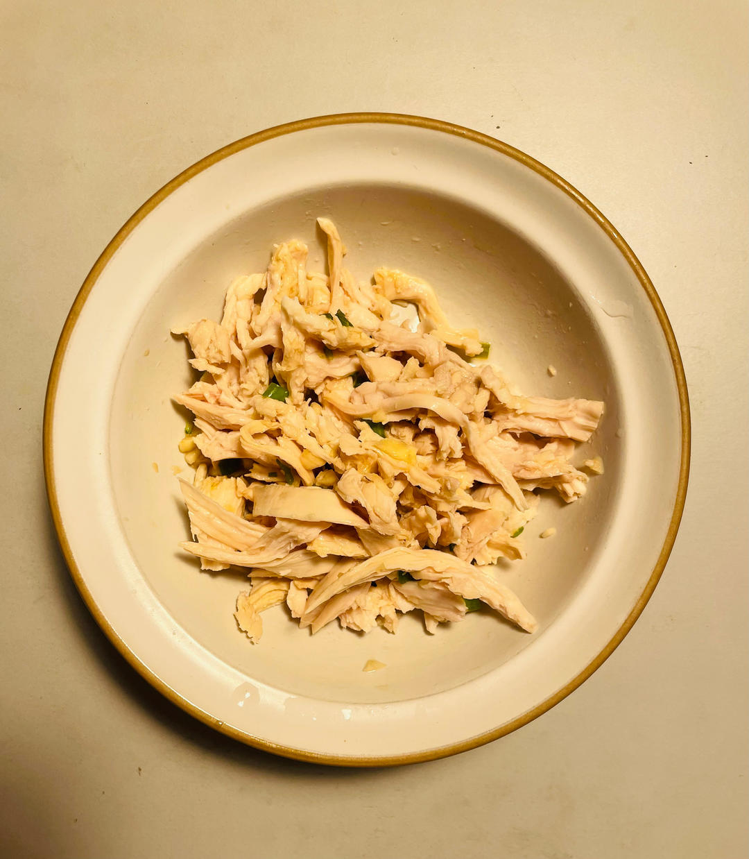 【健康三餐】泰式拌鸡丝+紫菜白菜汤