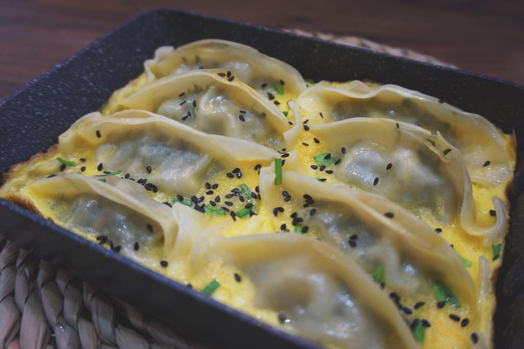 懒人快手抱蛋煎饺