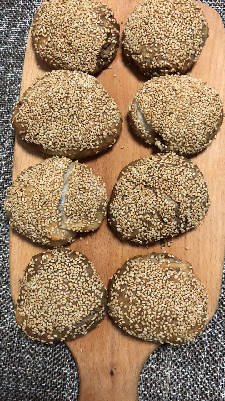 麻酱烧饼（烤箱版）