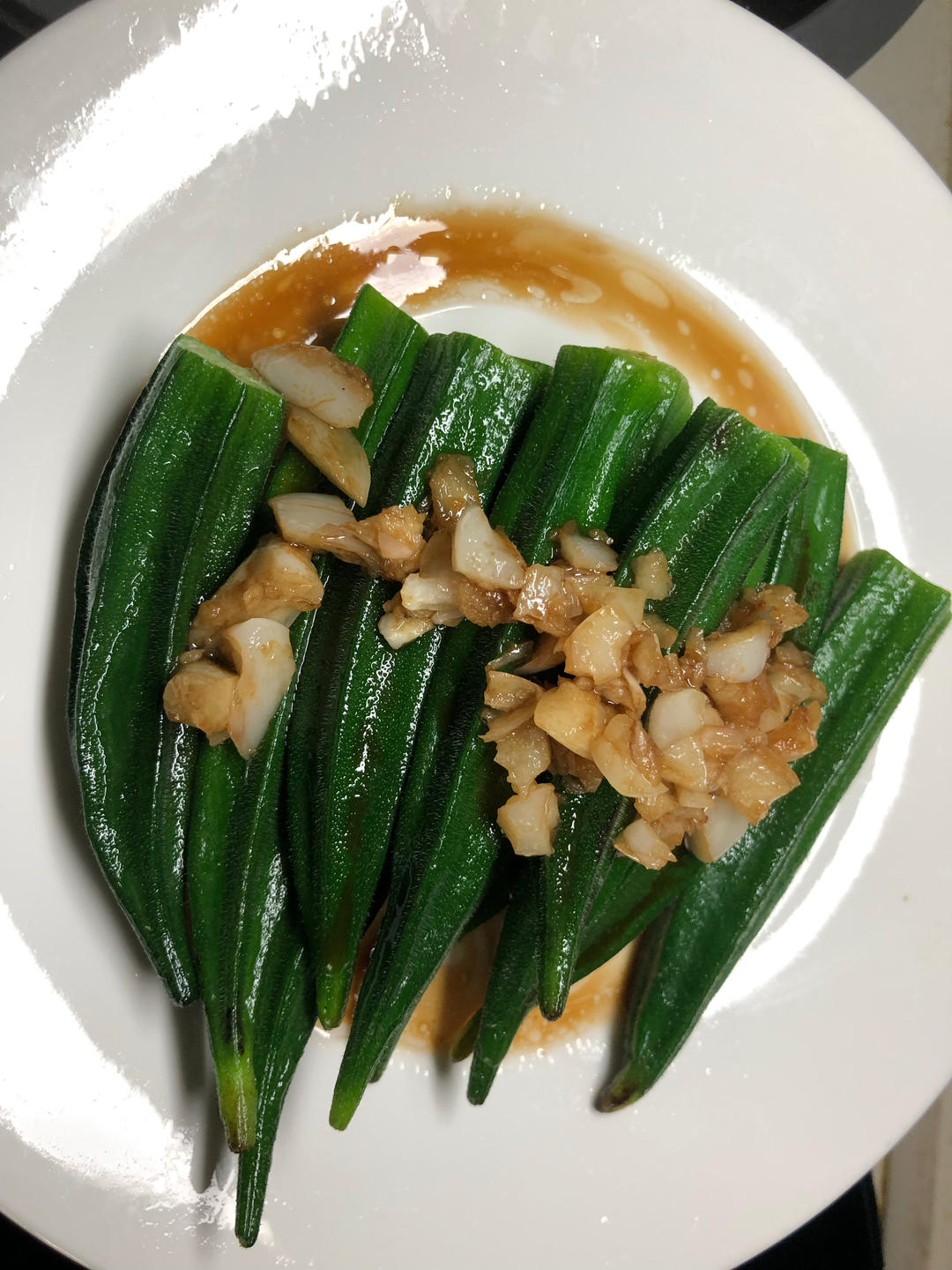 蒜蓉秋葵