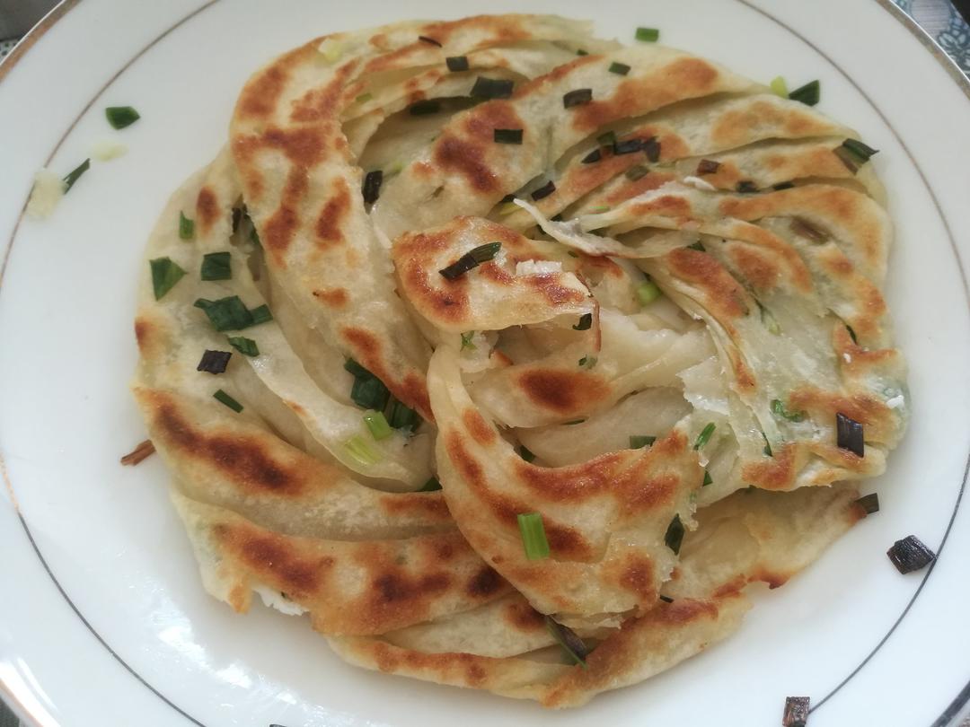 葱花手抓饼