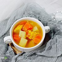 土豆胡萝卜玉米养生汤的做法 步骤12
