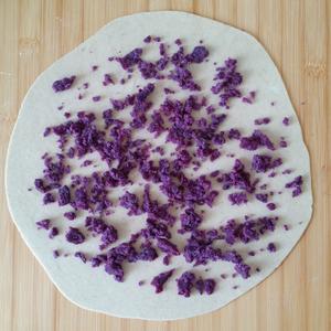 荞麦紫薯发面饼的做法 步骤12