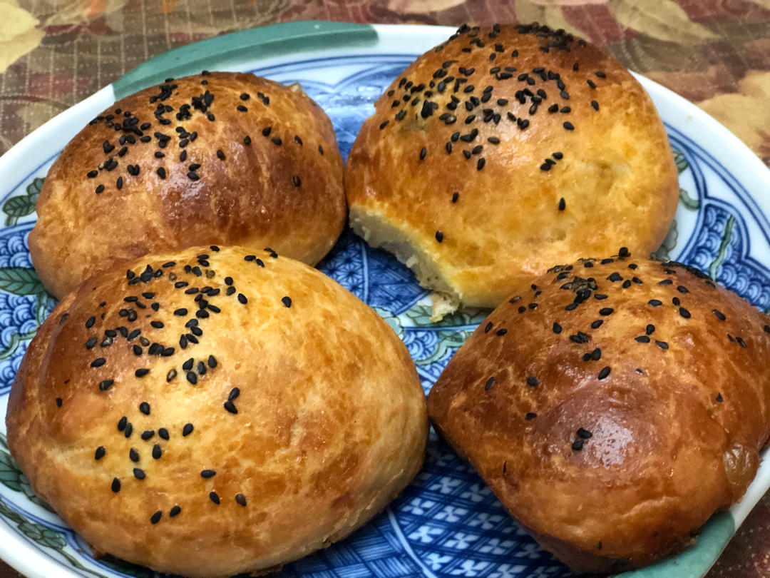 放3天也一样柔软的豆沙小餐包，好吃到哭