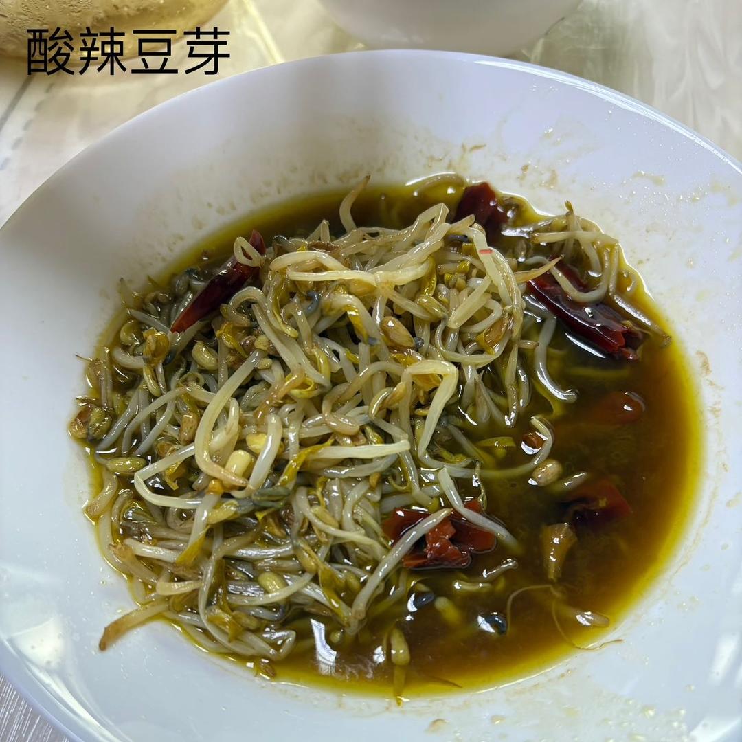 酸辣脆爽的炒豆芽