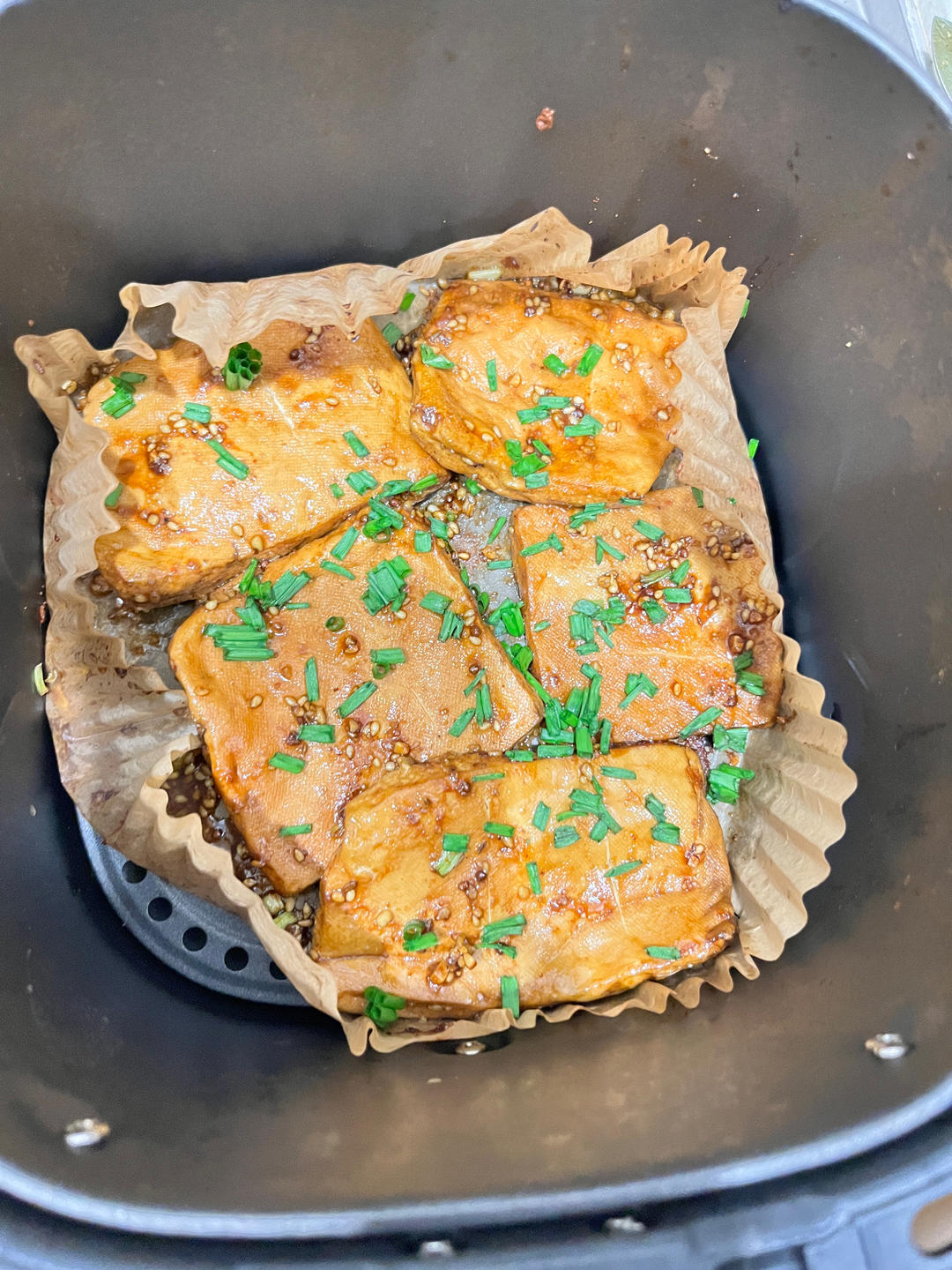 空气炸锅低脂五香豆干