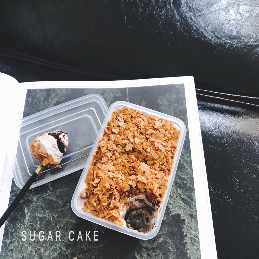 低糖不腻的奥利奥咸奶油蛋糕盒子