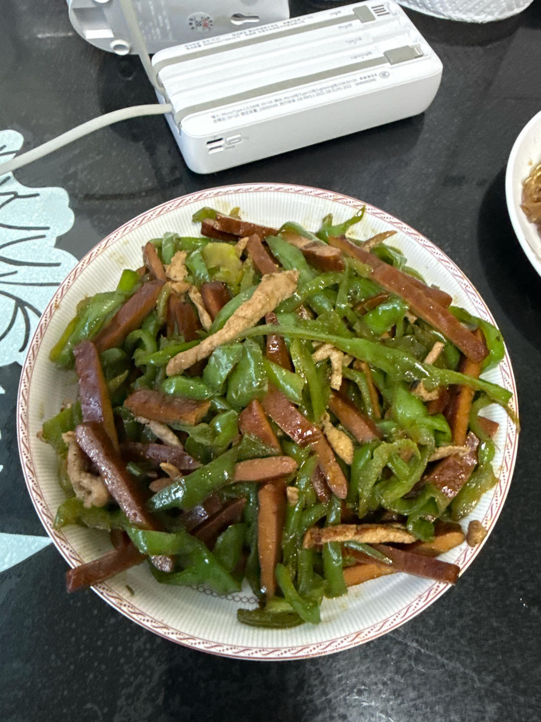 青椒肉丝炒香干