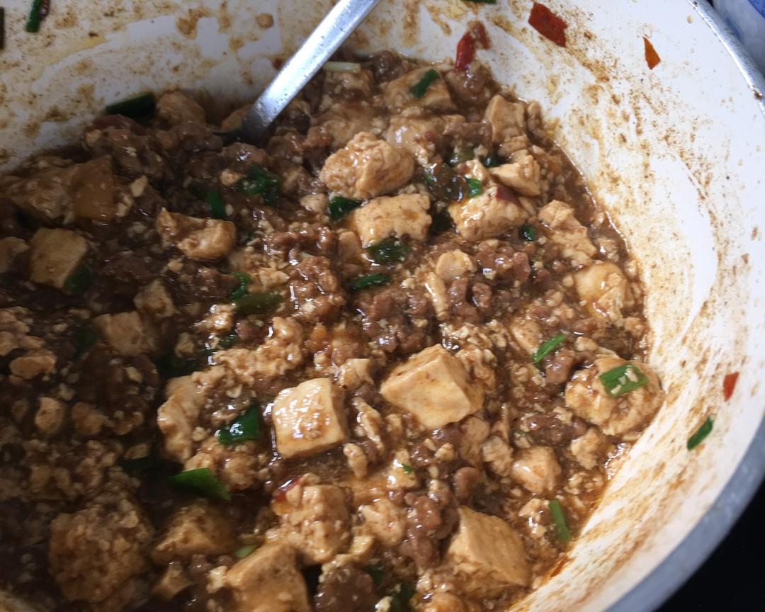红烧肉末豆腐