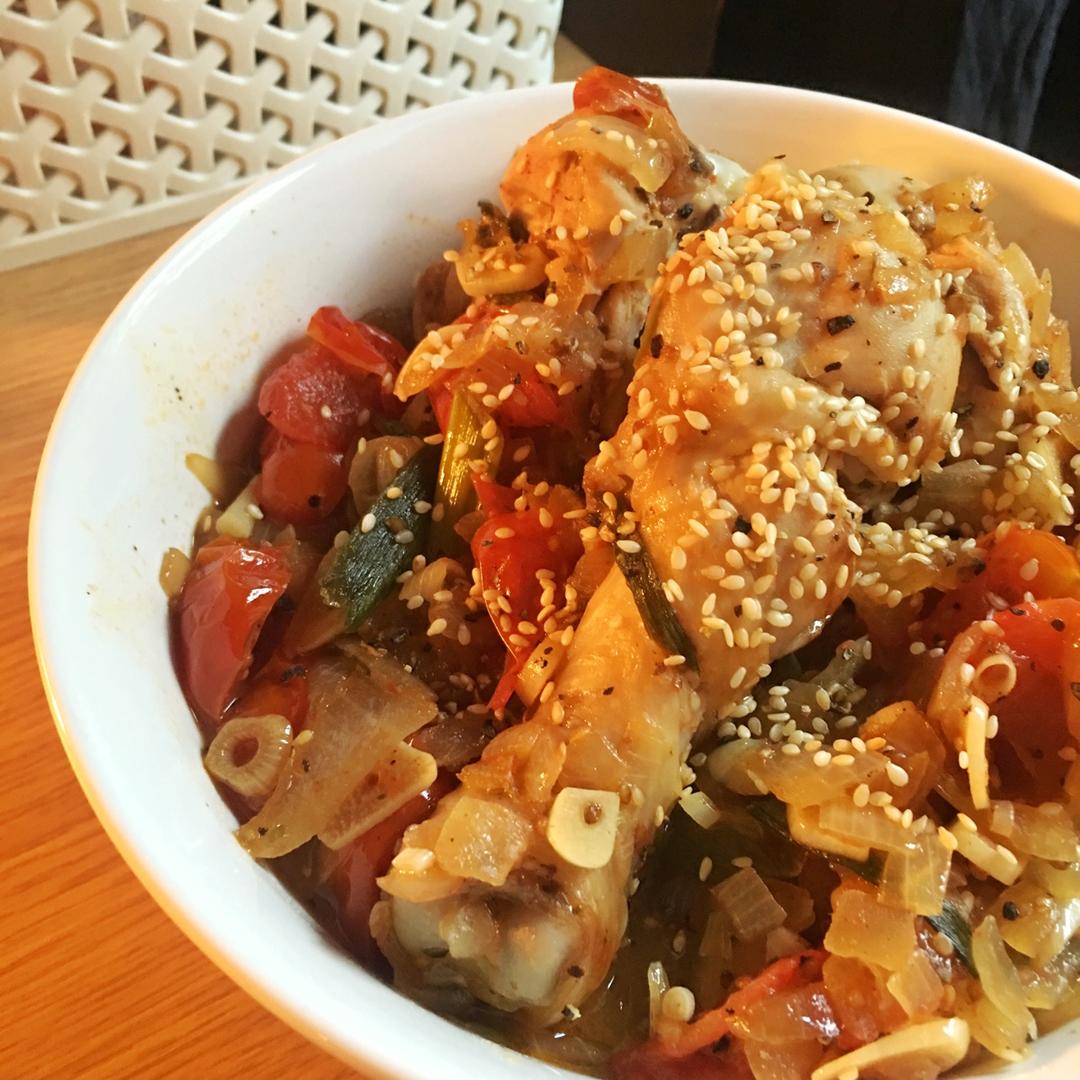 苹果醋蜂蜜鸡腿