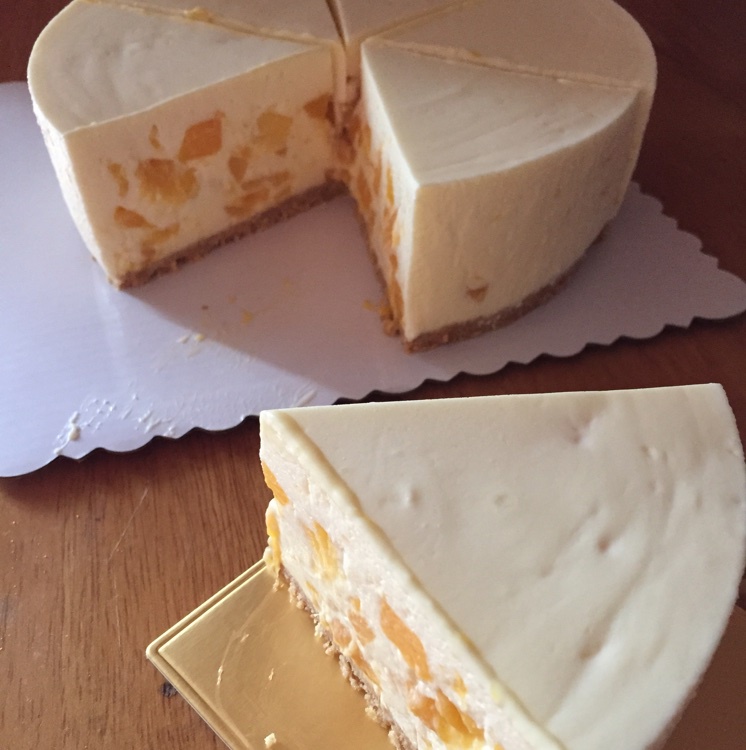 榴莲冻芝士蛋糕