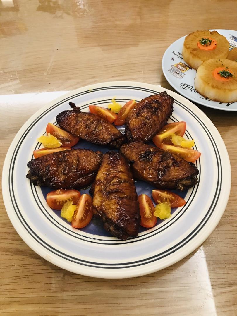 枫糖烤鸡翅