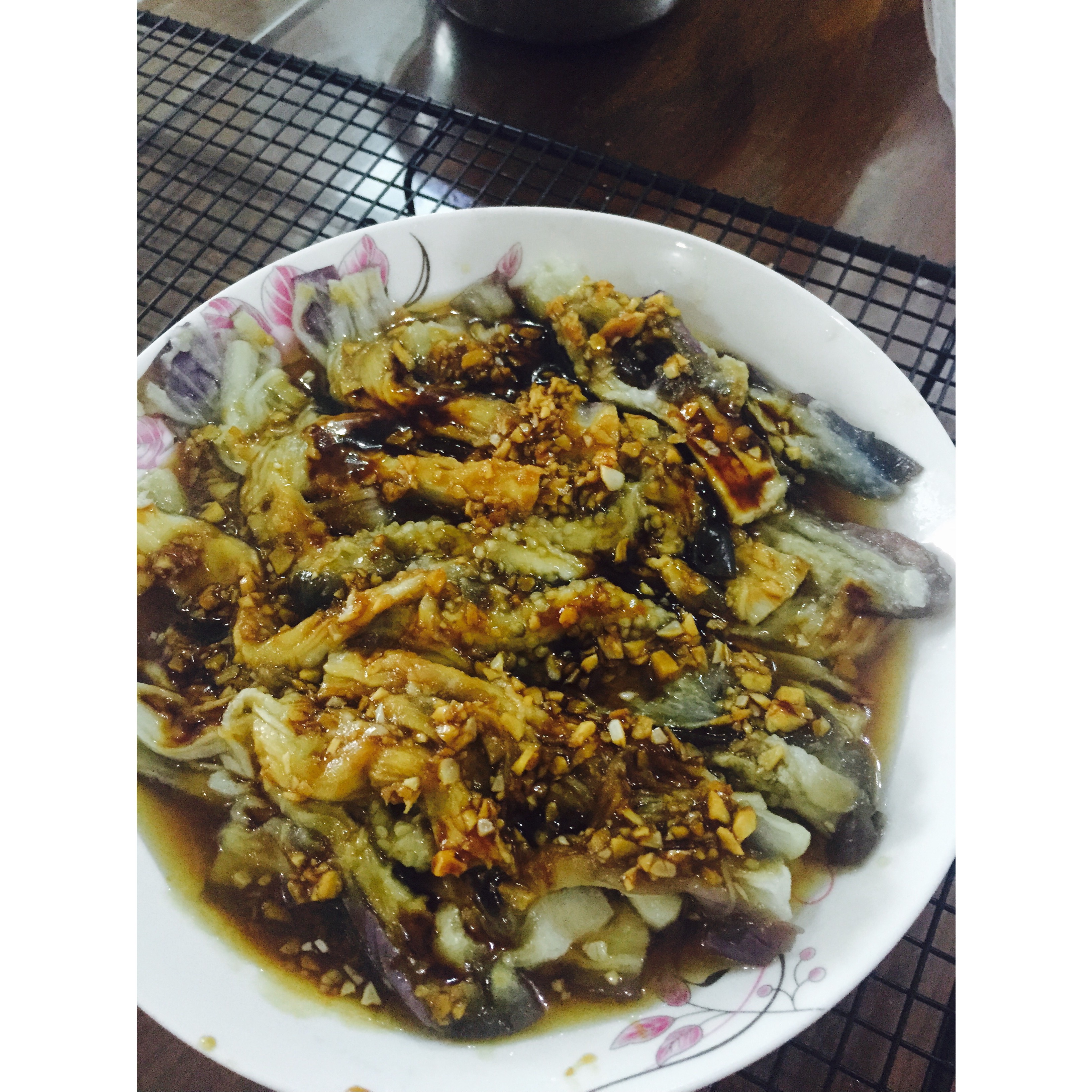 蒜泥手撕茄子