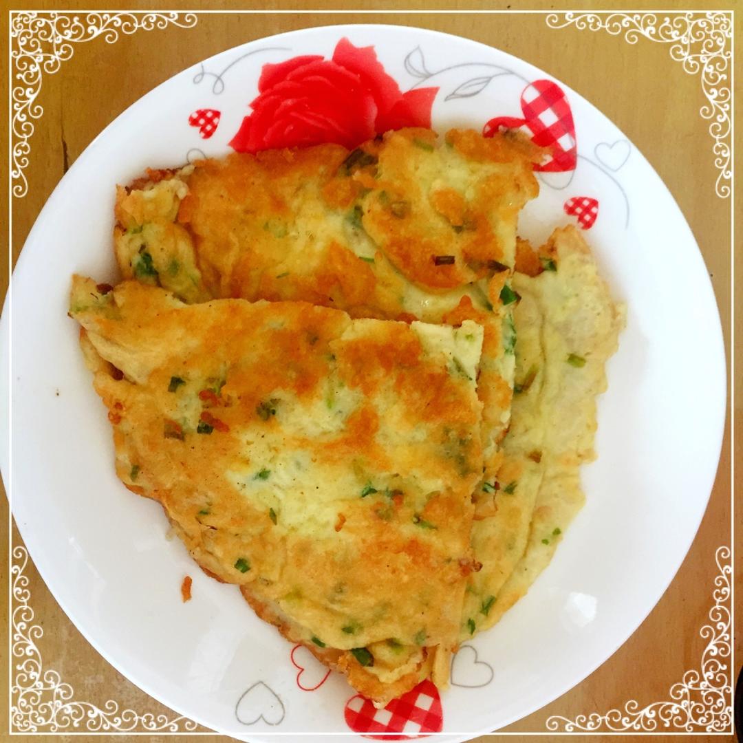 葱花鸡蛋饼