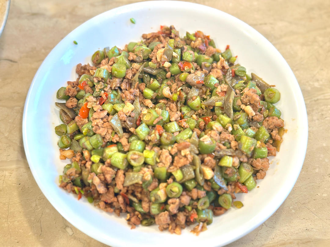 🔥下饭狂魔肉沫豆角/又是三碗米饭