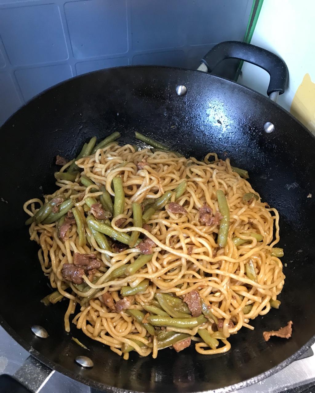豆角焖面
