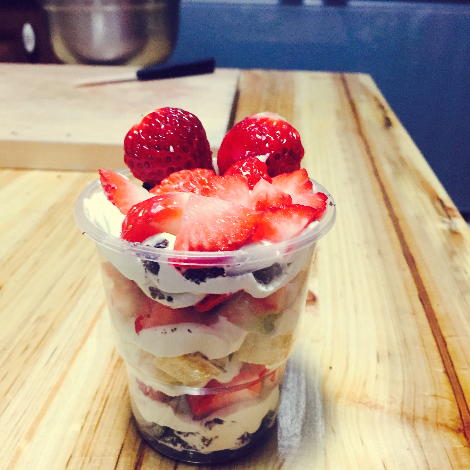 weareone_df9y做的奶油水果杯