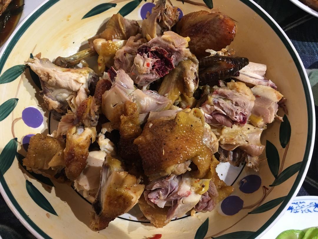 袋袋烤鸡--自制腌料+脆皮秘籍