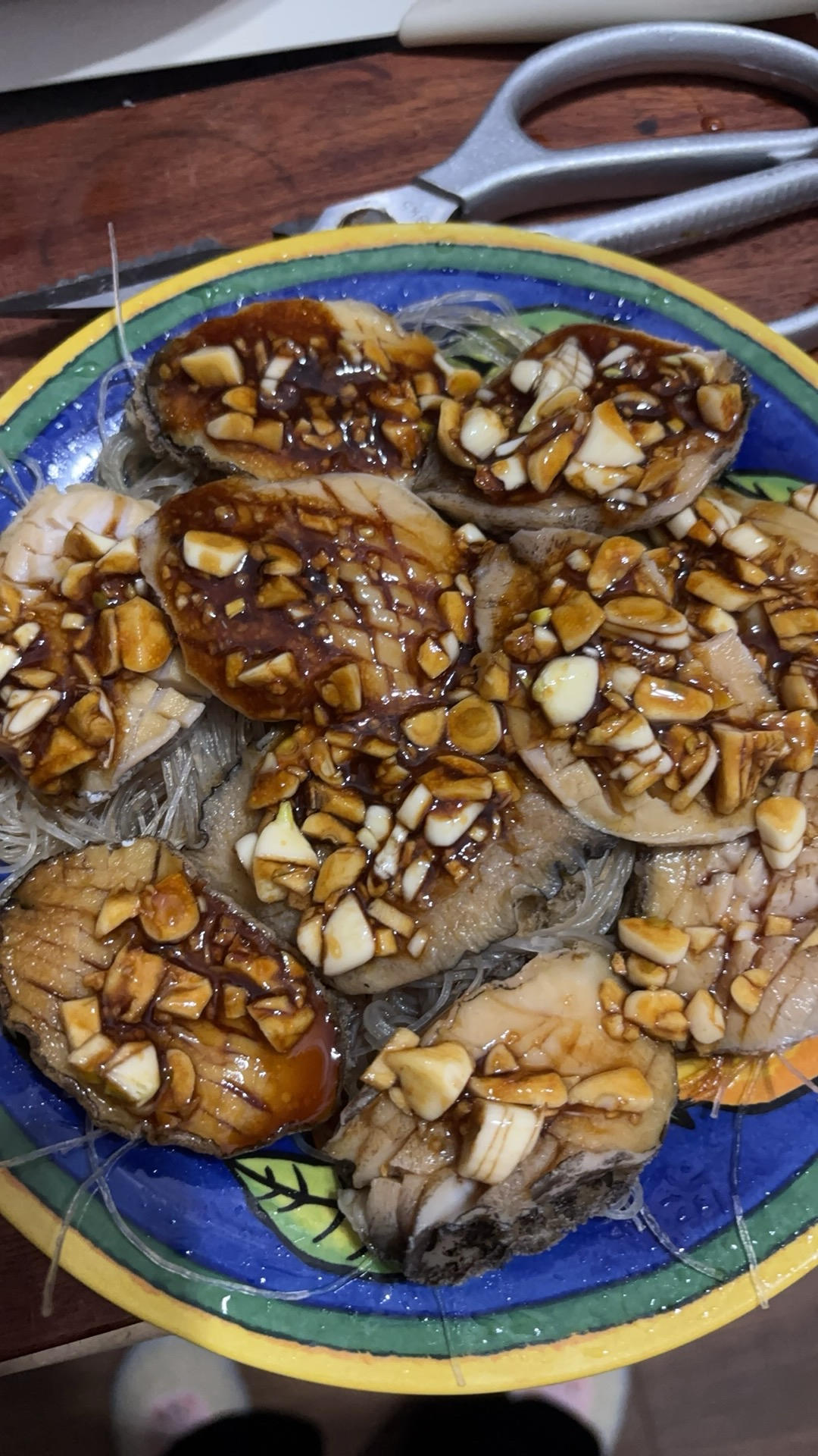 蒜蓉粉丝蒸鲍鱼