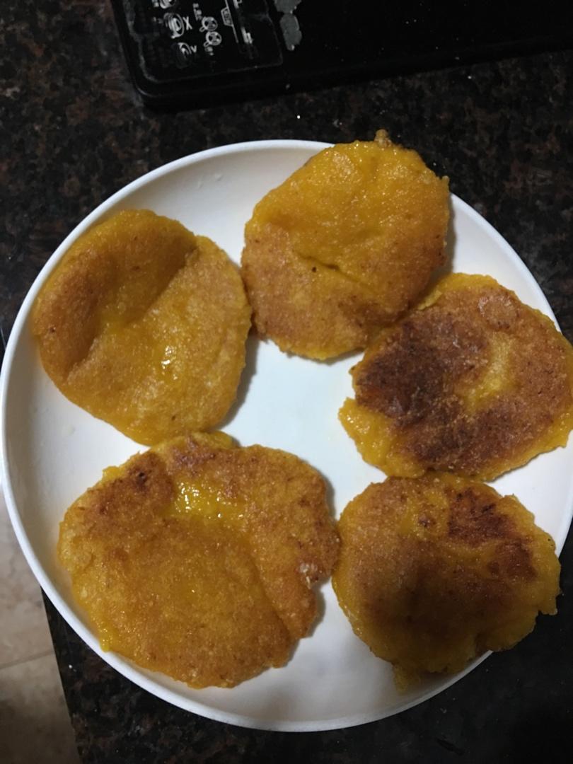 糯叽叽的南瓜饼