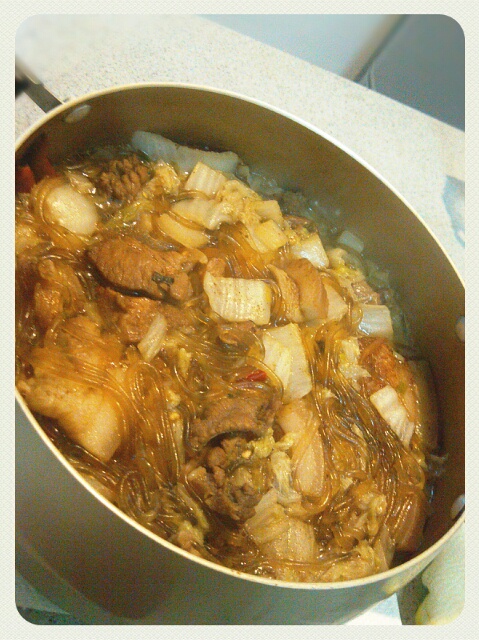 猪肉白菜炖粉条