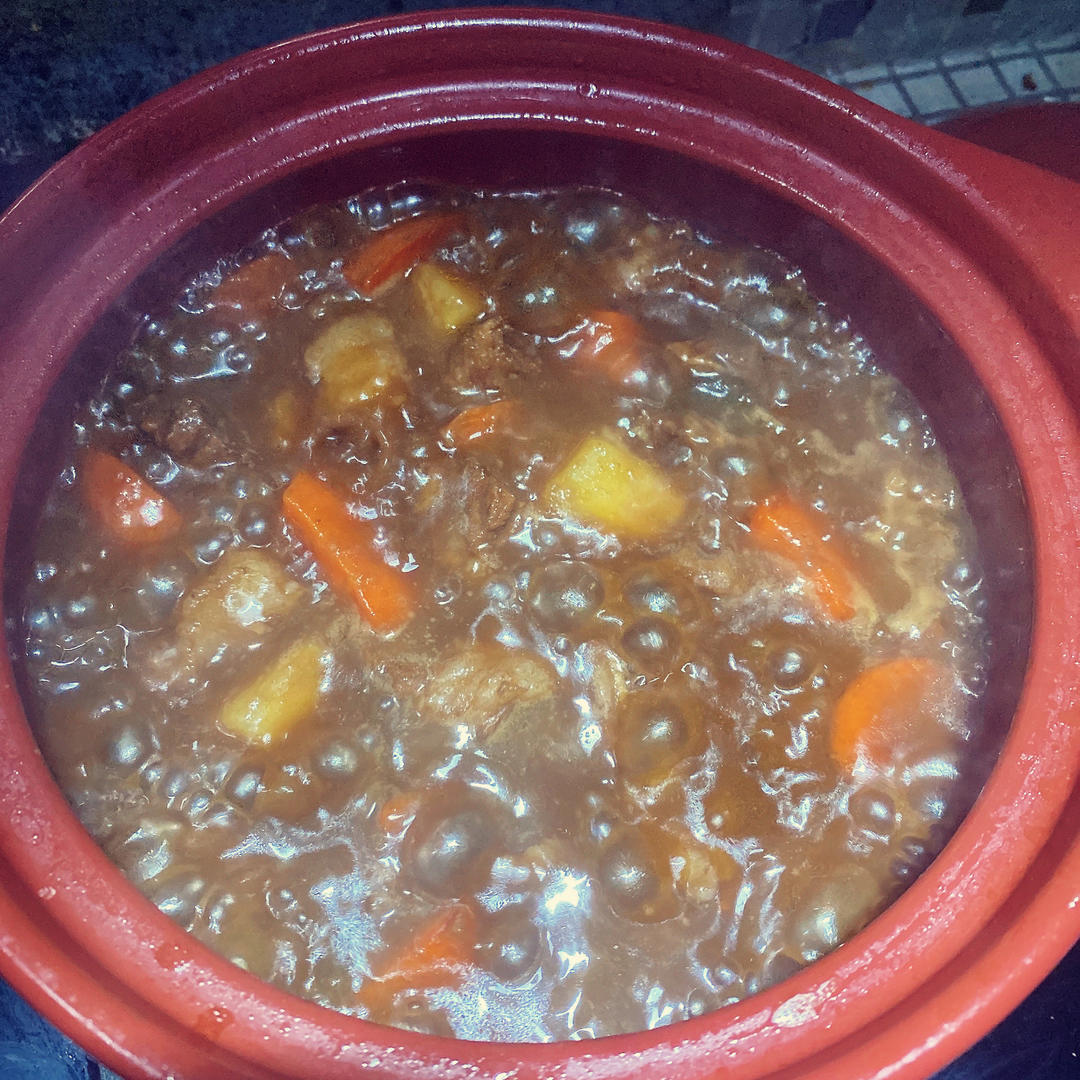 沙沙土豆胡萝卜炖牛肉