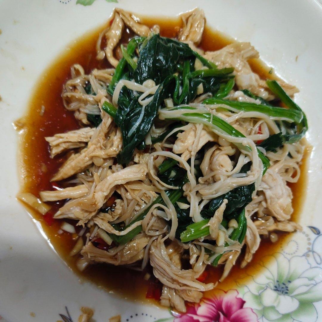 夏日减脂轻食～凉拌鸡丝