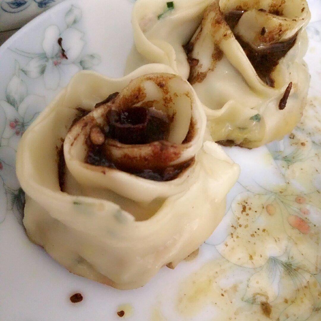玫瑰花饺子
