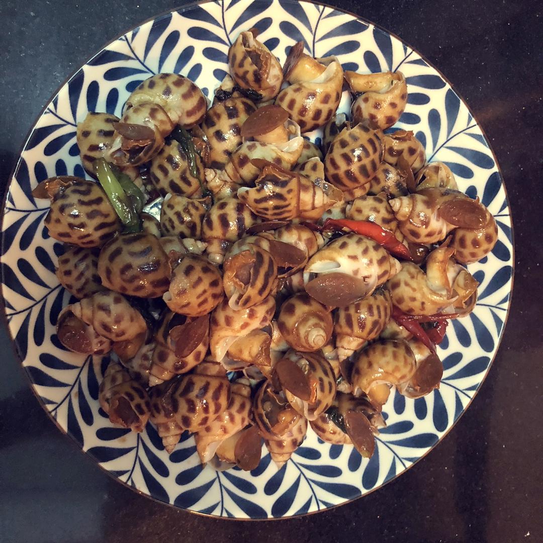 辣炒花螺