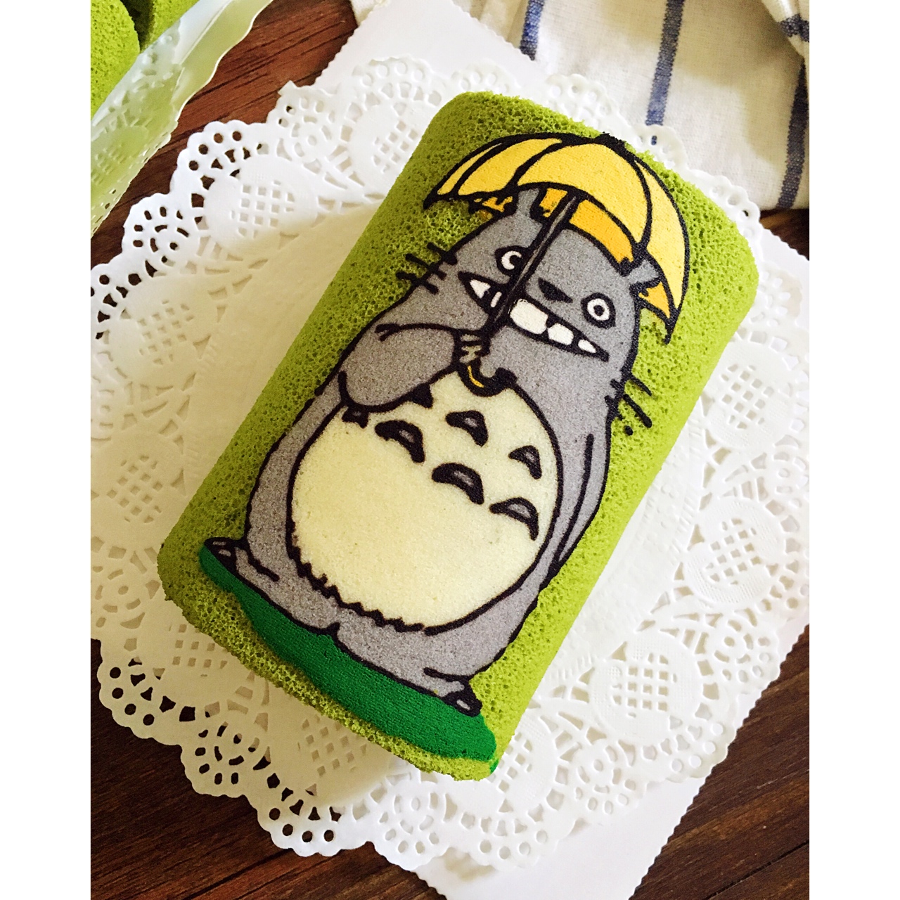 超级罗嗦ゆ彩绘蛋糕卷