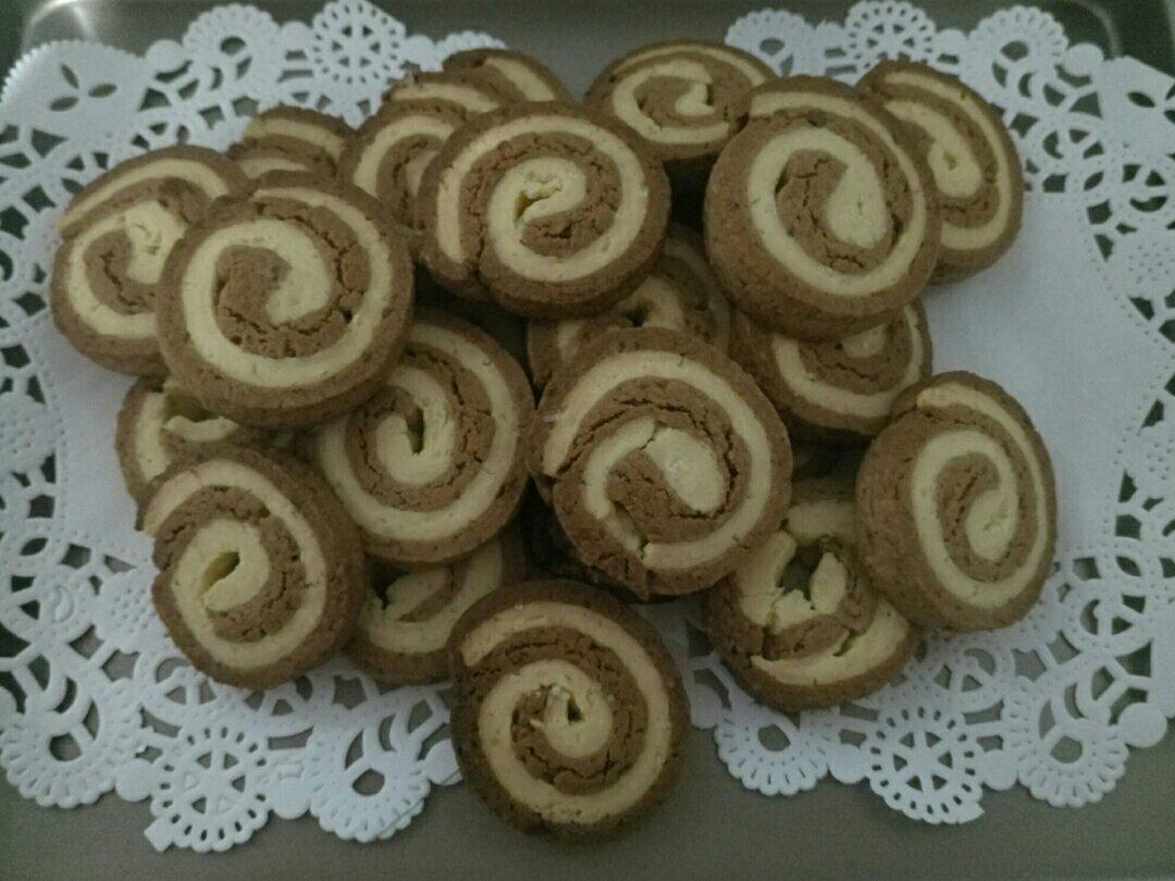 摩卡双色饼干