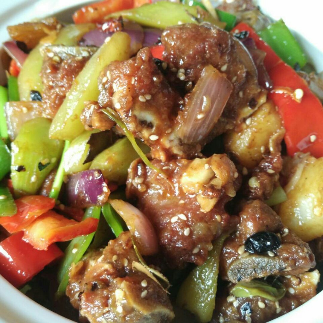 香辣干锅排骨