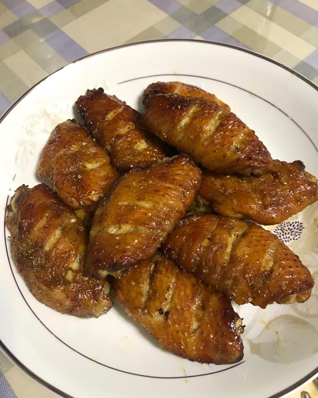 蜜汁鸡翅（烤箱）
