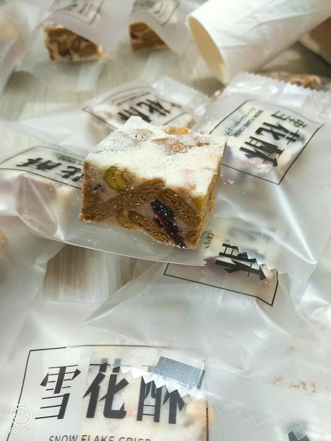 风靡吃货圈的雪花酥