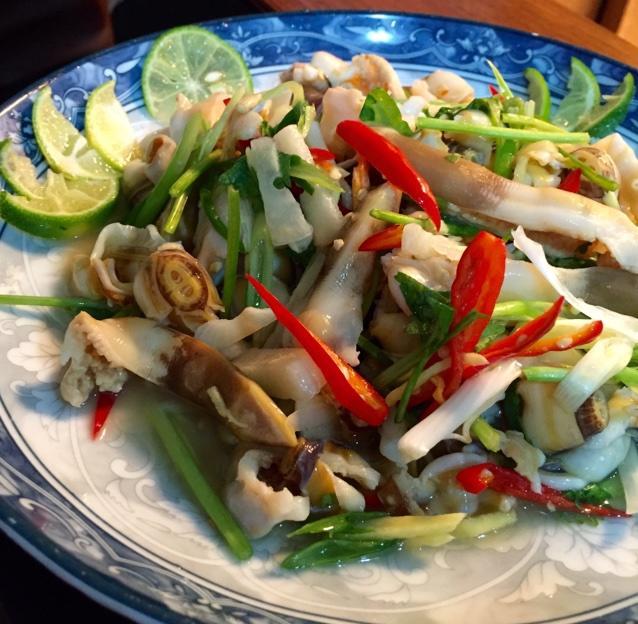 辣拌蛏子皇的做法