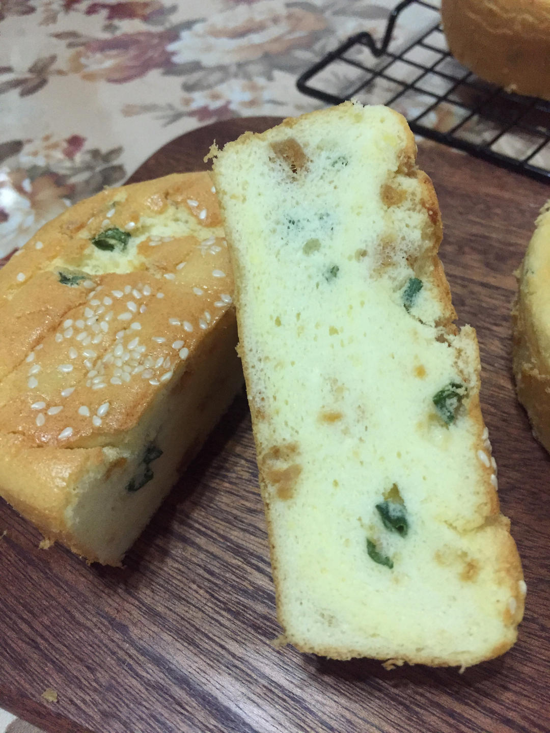 香葱肉松戚风蛋糕（六寸／八寸）