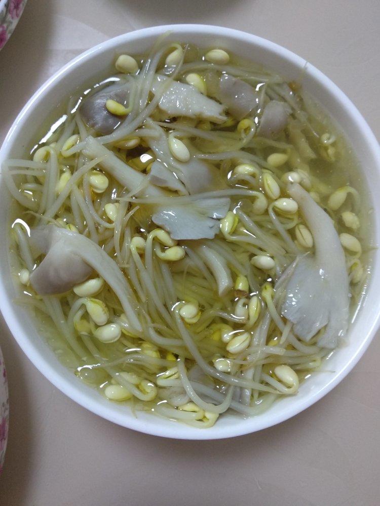 火腿豆腐平菇汤