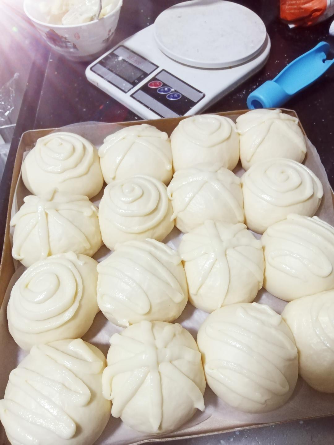雪芙小餐包（波兰种）28*28烤盘