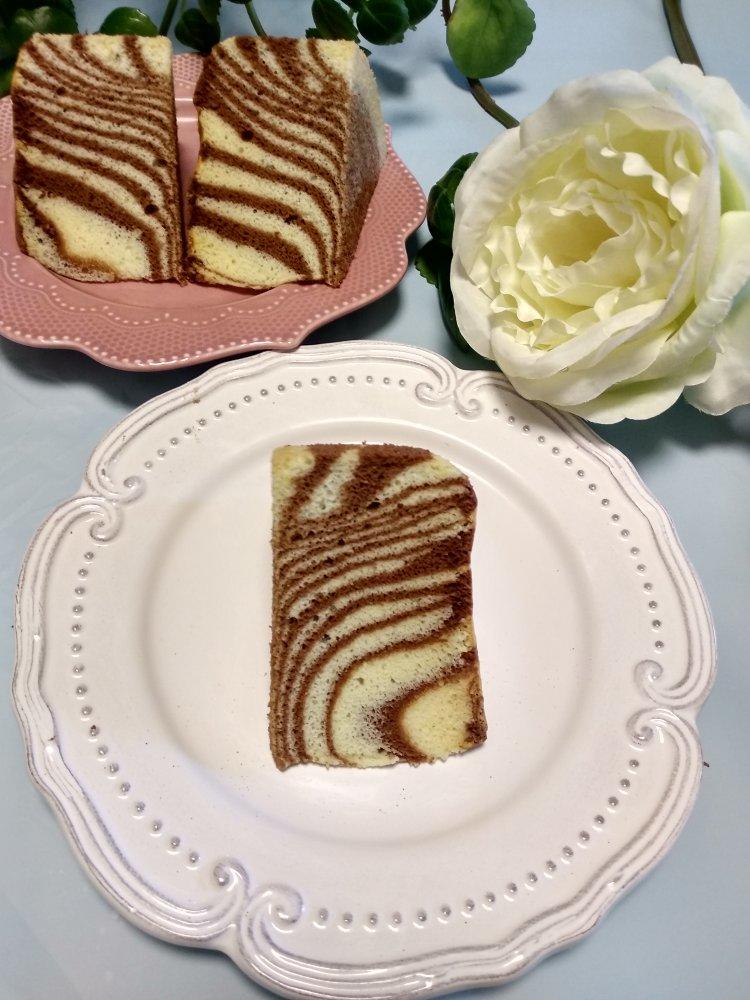 斑马纹戚风蛋糕