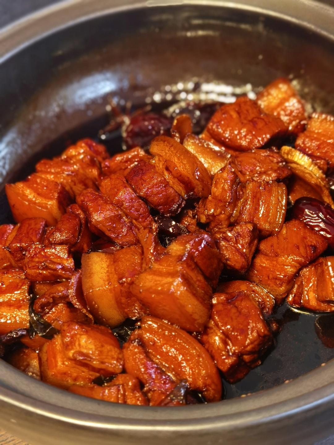 不硬不柴、果味红烧肉