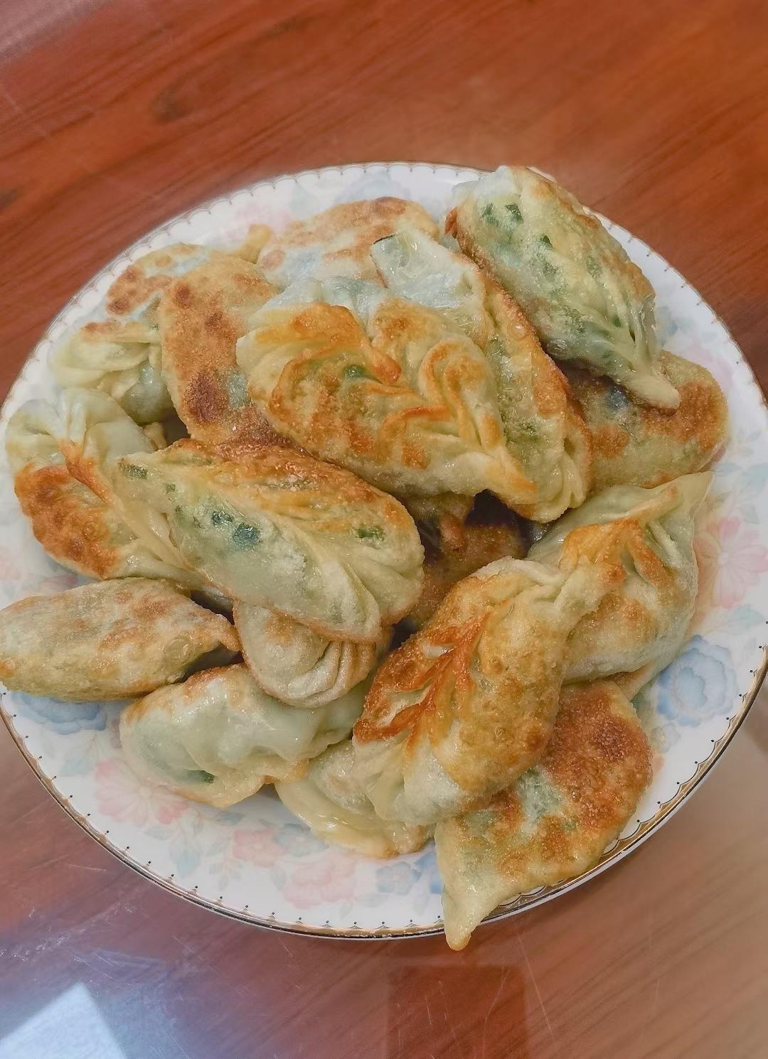 懒人生煎饺子