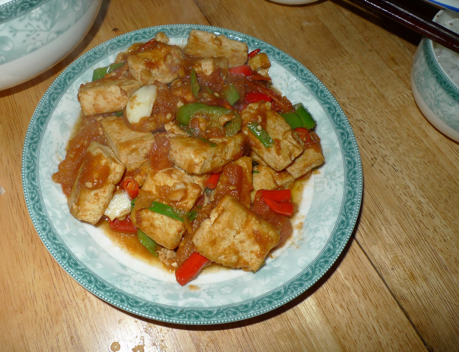 番茄肉末豆腐