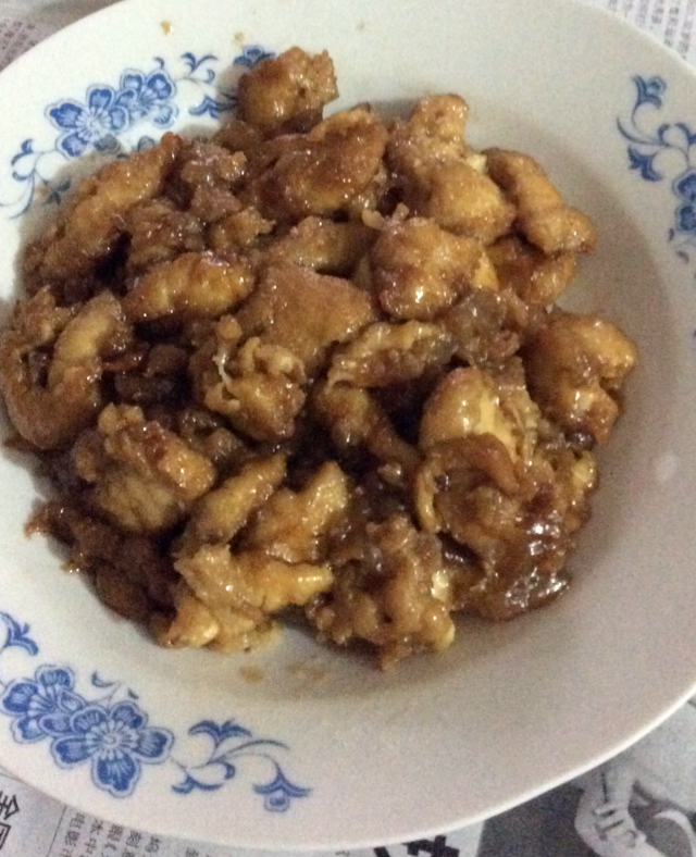 鸡肉版糖醋里脊