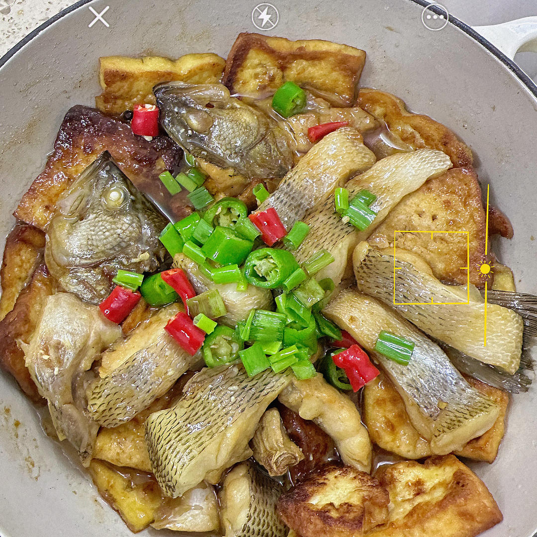 葱香焗鲈鱼