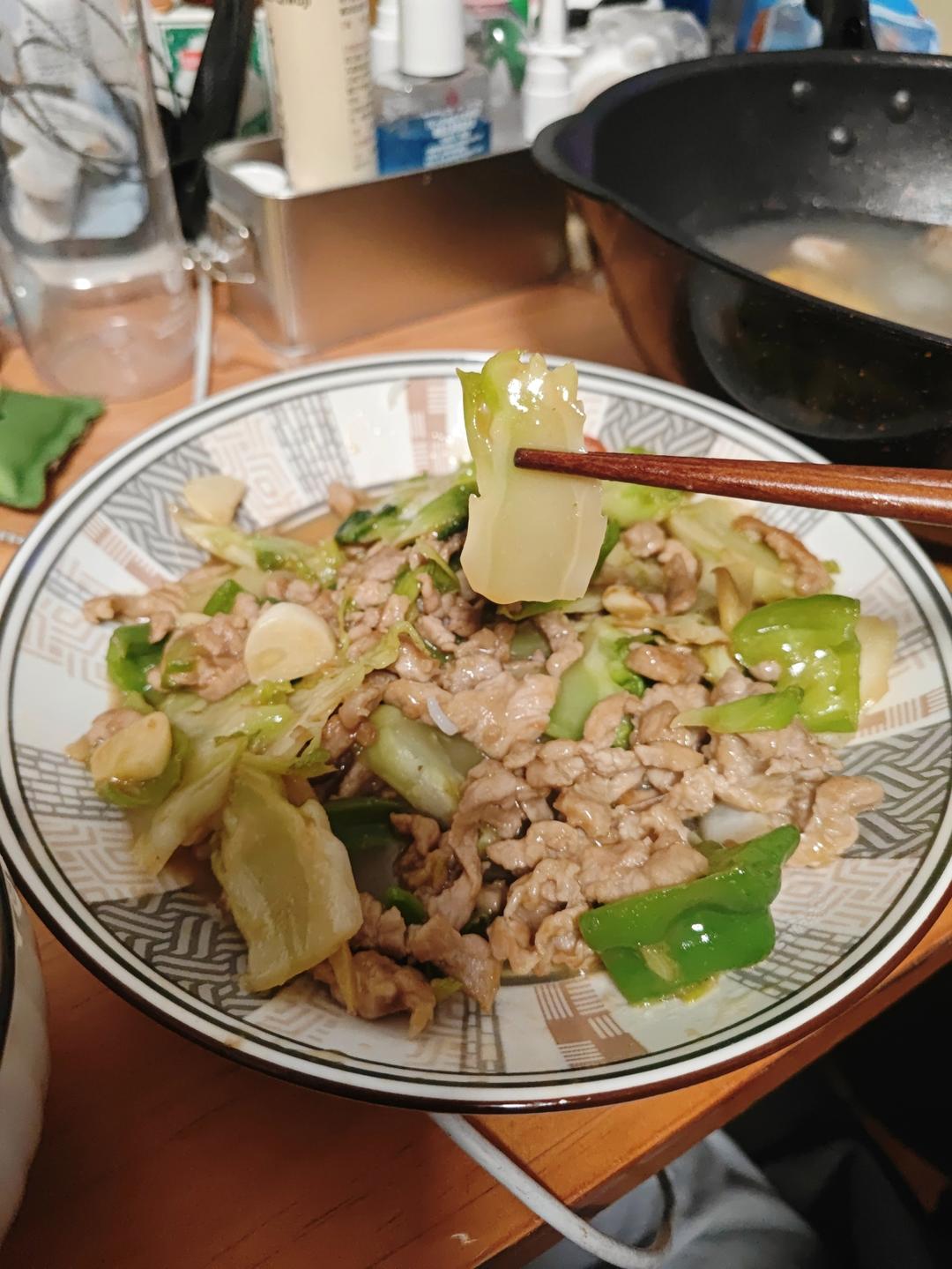 炒儿菜不苦的做法